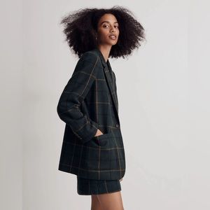 Madewell Larsen Blazer in Windowpane